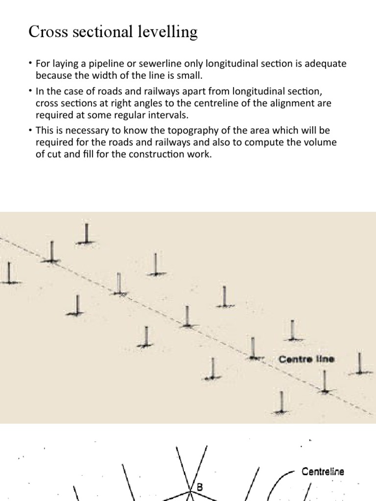 Cross sectional levelling PDF