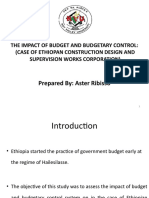 Impact of Budgetary Control