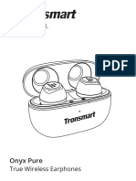 User Manual Tronsmart Onyx Pure Hybrid Dual Driver Headphones