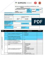 FICHA DE MONITOREO AL DOCENTE SOBRE LA ESTRATEGIA AeC - SIMON-AGOSTO-2021