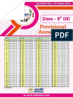 Tallentex 16 Oct 2023 Class 9