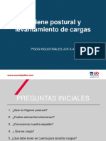 Higiene Postural y Levantamiento Manual de Carga