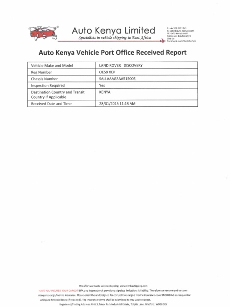 Auto Kenya Limited PDF