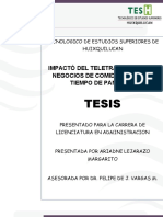 Protocolo Impacto Del Teletrabajo en Tiempo de Pandemia