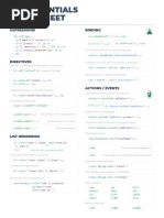 Vue JS CheatSheet