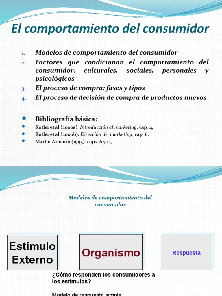 Modelos y Proceso del Comportamiento del Consumidor | PDF ...