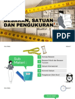 Besaran, Satuan Dan Pengukuran