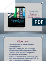 Chapter Nine: Employee Development & Career Management