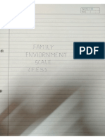 Family Environment Scale (FES)