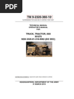 Truck, Tractor, 8X8 M1070 NSN 2320-01-318-9902 (EIC B5C) : Technical Manual Operator'S Manual FOR