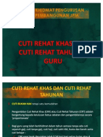 Cuti Bersalin Dan CRK Guru