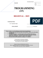 335 - C++ Programming - R - 2019