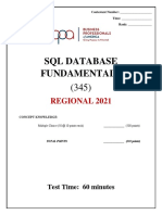 345 - SQL Database Fundamentals - R - 2021