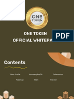 Crypto Token Whitepaper