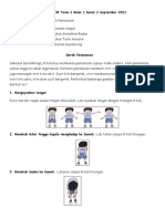 PJOK Tema 2 Kelas 1 Kamis 2 September 2021