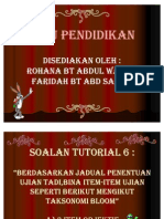 Soalan Tutorial 6