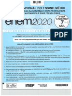 Enem 2020 - 2deg Dia - Azul