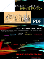 Business Negotiations 2022 - Part 1 - Business Strategy