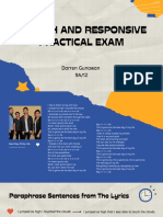 English and Responsive Practical Exam