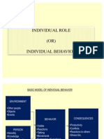Individual Role
