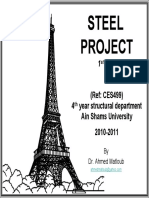 Steel Project 2010-2011 1st Term LECTURE01