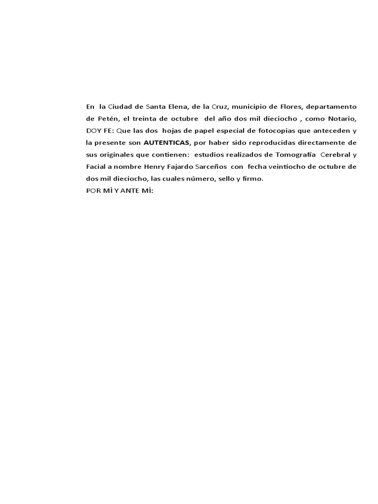 Autentica en Hoja Independiente PDF