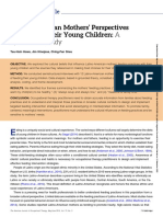Latino-American Mothers' Perspectives On Feeding Their Young Children A Qualitative Study