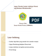 Rancang Bangun Simulasi Lampu Lalulintas Hemat Energi