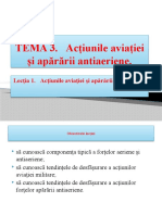 Lecția 1. Acțiunile Aviației Și Apărării Antiaeriene