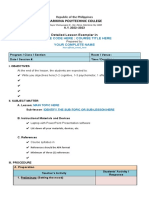 Rasmyn Vea Catolico Authentic Assessment Template Lesson Exemplar