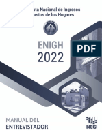 Manual Del Entrevistador Enigh 2022