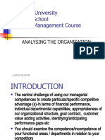 7 Analysing The Organisation-Handout