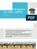 Consumer Protection Act 1986 - COPRA