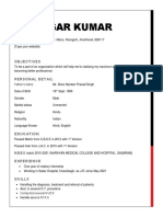 Sagar Resume