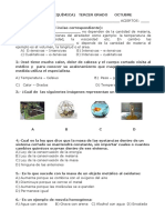 Examen Ciencias