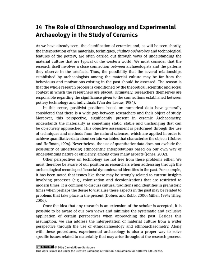 Experimental Pdf Experiment Archaeology