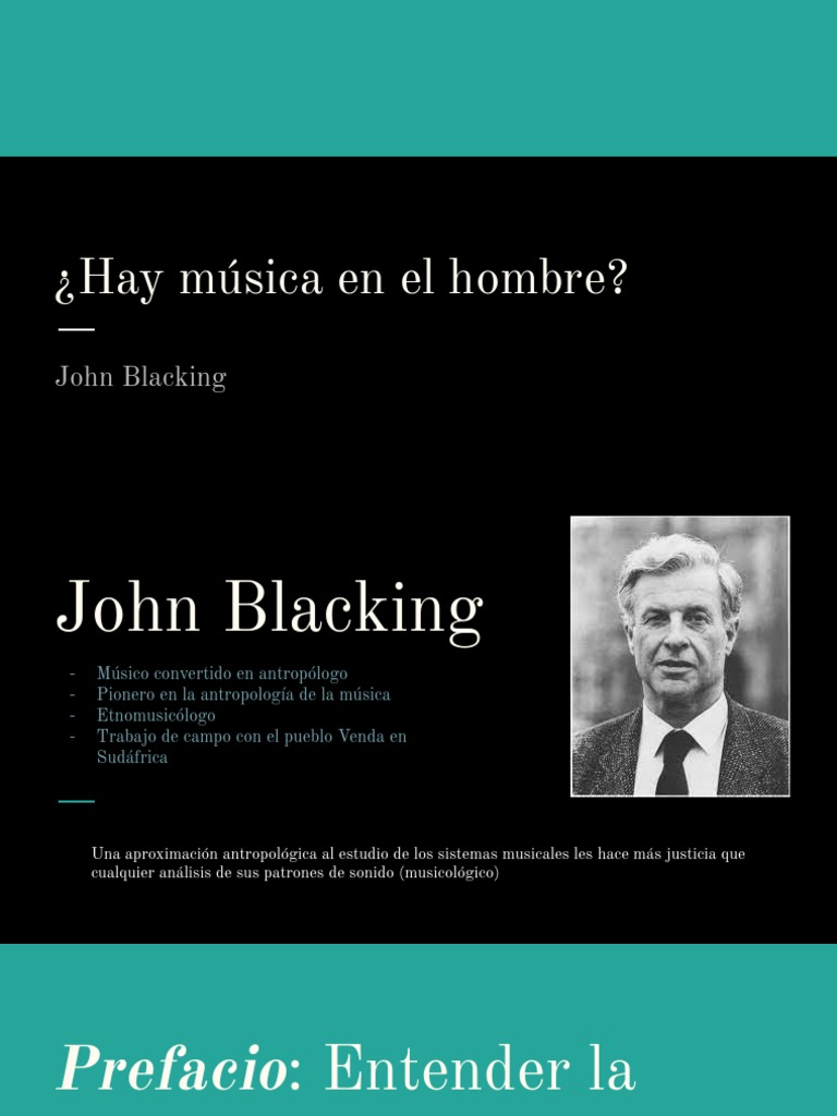 Etnomusicología y la naturaleza musical humana | PDF | Antropología ...