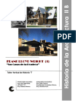 9.A F.L.Wright Primera parte- Prairie Houses - impresa