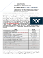 Concurso Público IF Goiano 2018 para Professor