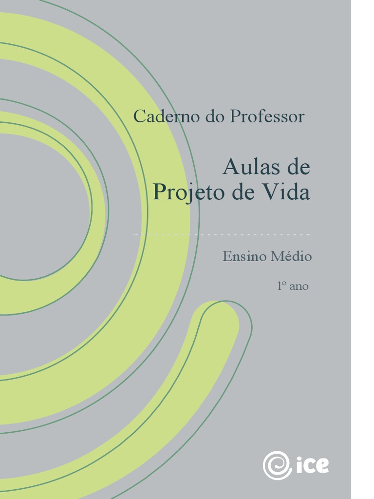 Projeto de Vida Apostila Word - 1ano | PDF