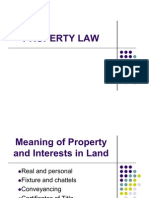 1.PROPERTY - LAW Interest in Land - Student