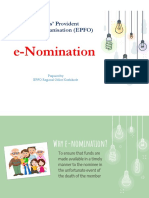 E-Nomination Process