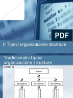 2 Tipovi Organizacione Strukture