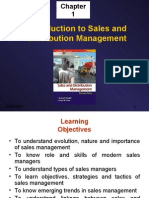 Introduction To Sales and Distribution Management: SDM-Ch.1 1