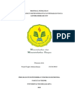 PROPOSAL PENELITIAN - Nurul Faqih A - 1513619043