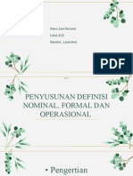 Ppt-Makalah-penyusunan Defini Nominal, Formal Dan Operasional