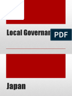 Local Governance PPT (Japan)