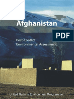 Afghanistan Post-Conflict Environmental Assessment January 2003