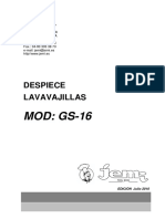 MOD: GS-16: Despiece Lavavajillas