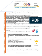 Charla Obligatoria N°196 Aunque No Te Veas Haz Lo Correcto Por Tu Seguridad Oct22